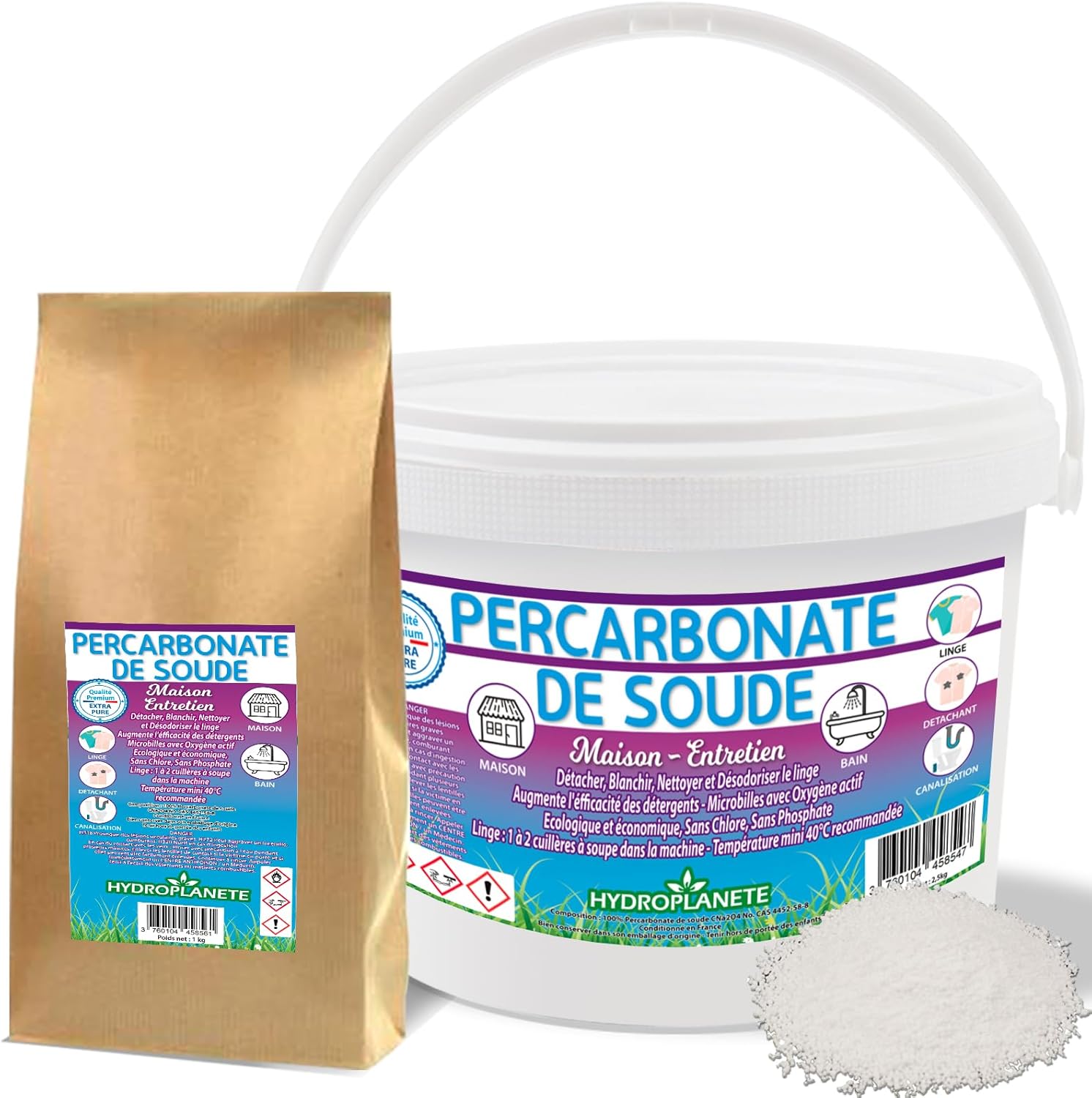 Percarbonate de soude 1 kg