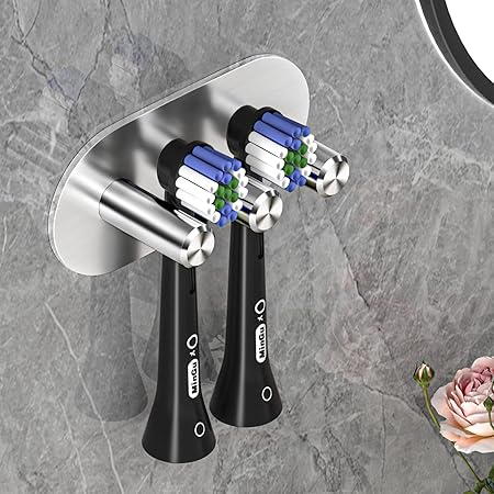 Porte-brosse à dents aéré en inox