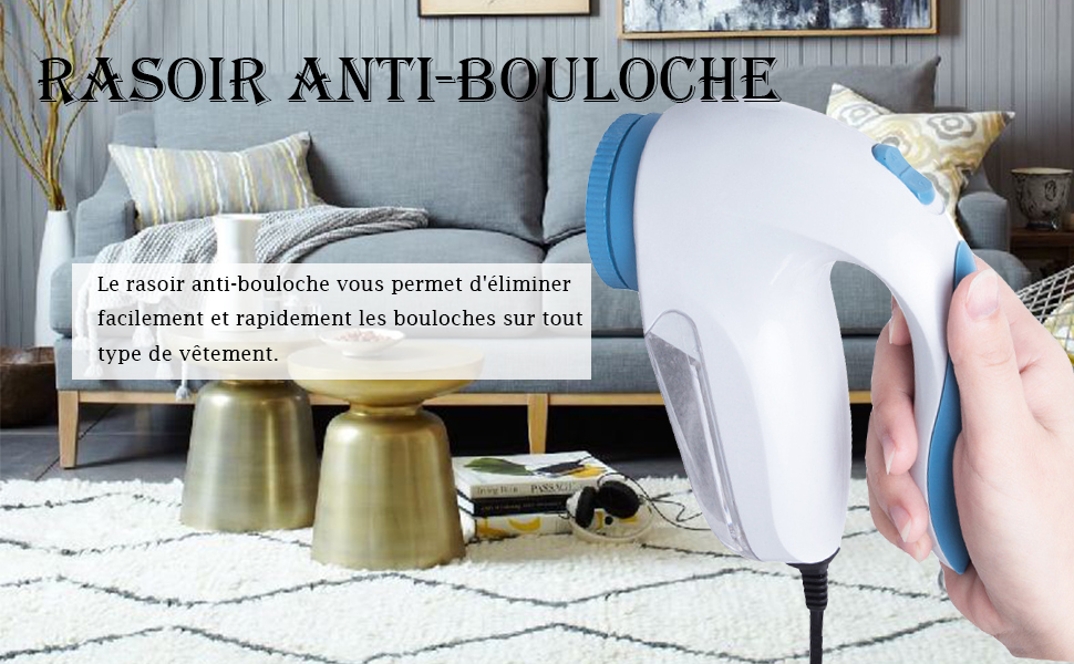 Rasoir anti-bouloches electrique