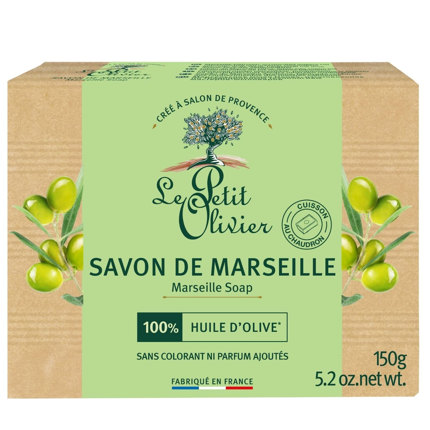 Savon de Marseille solide 300g