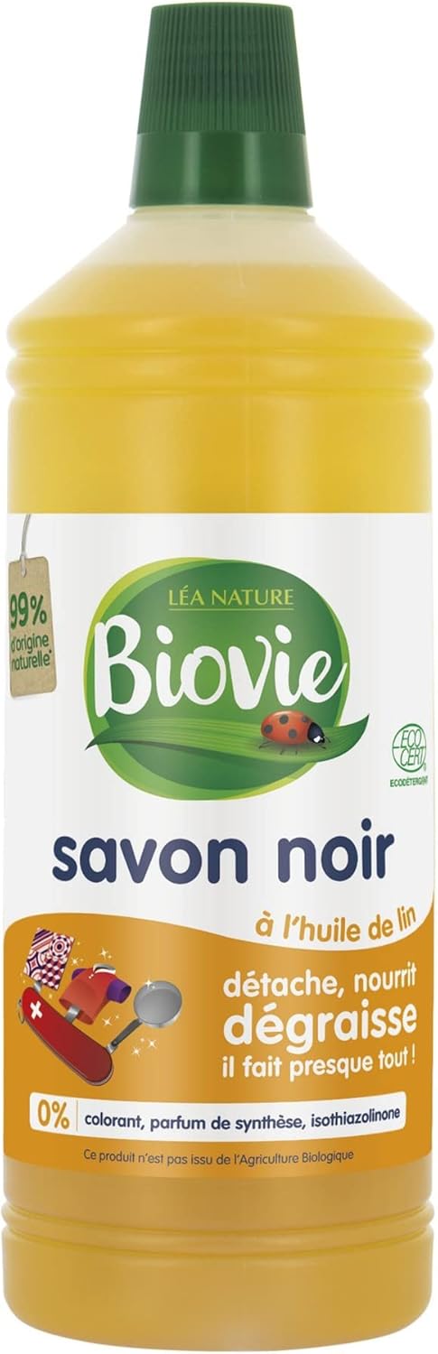 Savon noir liquide bio 1L