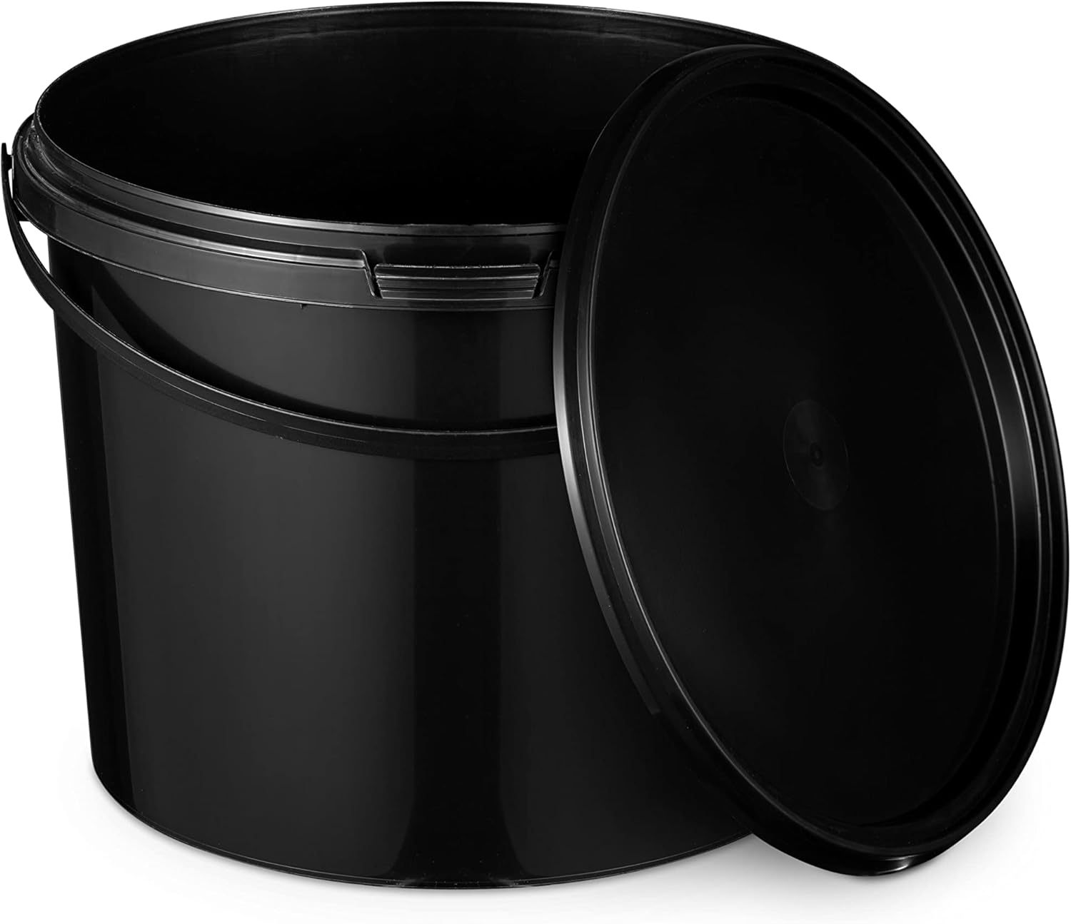 Seau plastique 10L avec couvercle