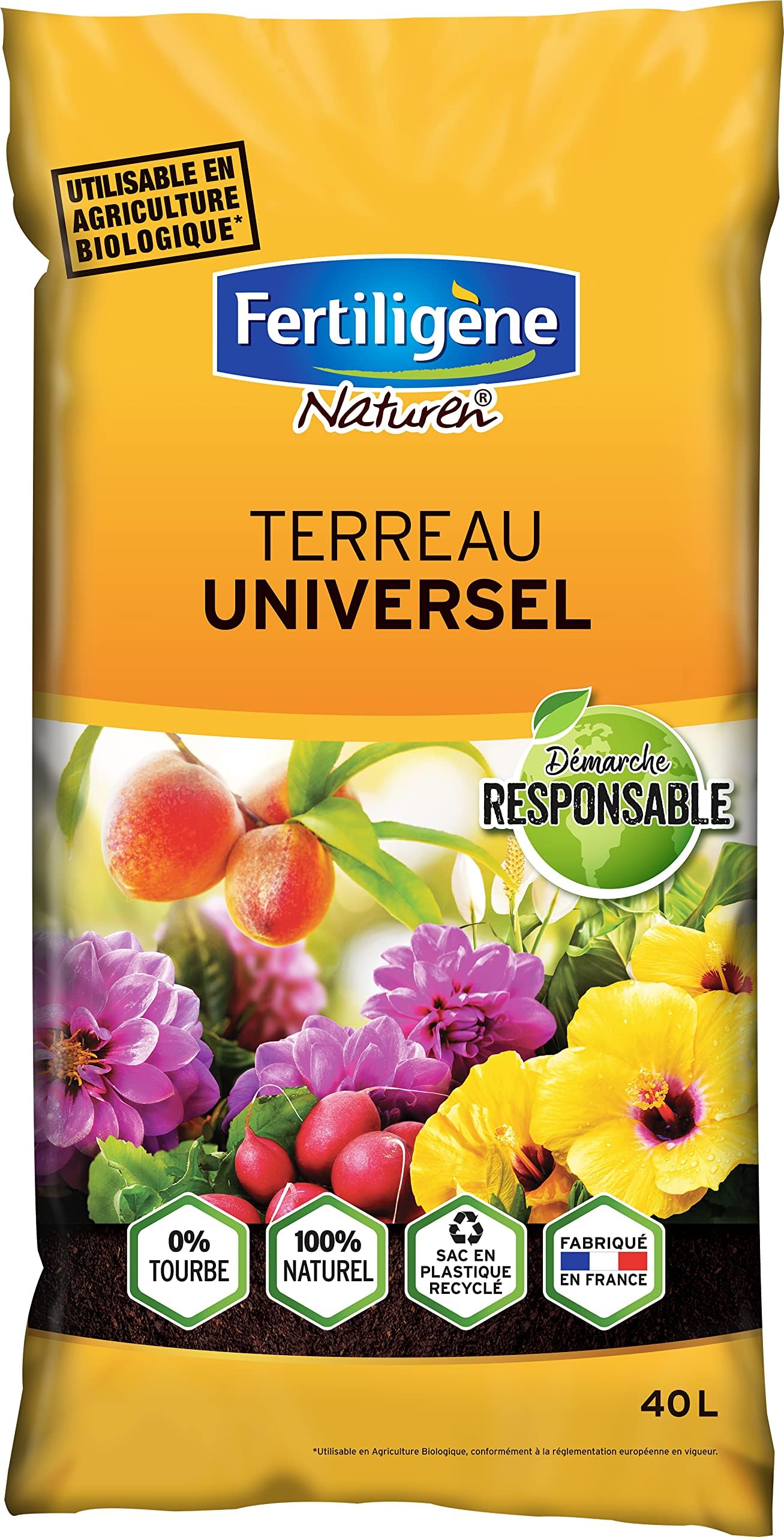 Terreau potager universel 40L