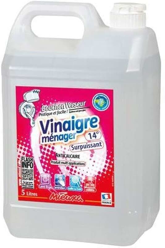 Vinaigre blanc 14 degres 5L